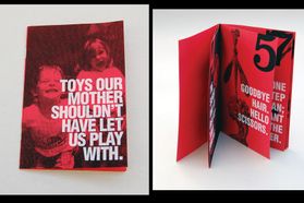 printed booklet about dangerous toys